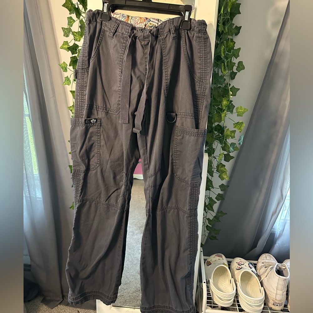 dark gray small regular scrub pants! brand: koi
